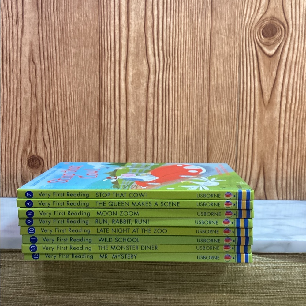 USBORNE  Very First Reading Book Set - vol 6-11 13&15